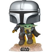 Funko Pop Mandalorian with Baby Yoda 402 - Star Wars The Mandalorian