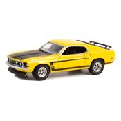 Miniatura Carro 1969 Ford Mustang Boss 302 1:64 Greenlight