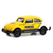 Miniatura Carro Volkswagen Fusca Pennzoil 1:64 Greenlight