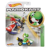 Yoshi - Standard Kart - Mario Kart - 1/64 - Hot Wheels