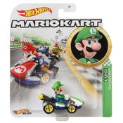 Luigi - Standard Kart - Mario Kart - 1/64 - Hot Wheels