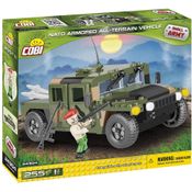 Veículo Militar All-Terrain Blindado OTAN - Humvee - Blocos de Montar 255 Peças - Small Army - Cobi
