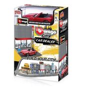 Mercedes-Benz SLS AMG Roadster e Car Dealer - Build Your City - Street Fire - 1/43 - Bburago