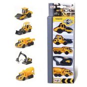 Pack 5 Miniaturas de Construção - Volvo - 1/64 - Maisto
