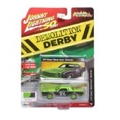 1977 Chevy Monte Carlos Stock Car - Street Freaks - Demolition Derby - 2019 R3 - 1/64 - Johnny Lightning