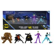 Pack c/ 5 Mini Figuras Batman - Spin Master - Sunny