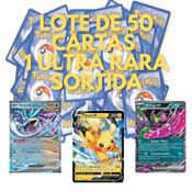 Lote de Cartas Pokémon - Ultra Rara Garantida