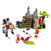 Lego Sonic Knuckles e o Santuário Mestre Esmeralda 325 Peças - 76998