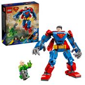 Lego DC 120 Peças Robô Do Superman Vs Lex Luthor - 76302