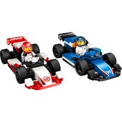 Lego City F1 Williams Racing e Haas  92 Peças - 60464