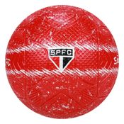 Bola Futebol Campo São Paulo Vermelha Oficial N° 5 - 1705