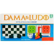Jogo De Tabuleiro 2 Em 1 Dama E Ludo - Nig 1059