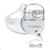 Nebulizador Inalador Portátil USB Silencioso Mesh Mask