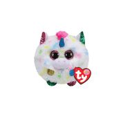 Bicho de Pelúcia Ty Beanie Balls Unicórnio Harmonie Colorido com Olhos Brilhantes e Toque Macio