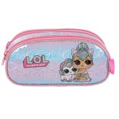Estojo Escolar Luxcel LOL Surprise Violeta