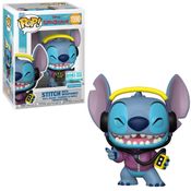 Boneco Funko Pop! Disney: Stitch com Headphone – Edição Limitada - Exclusividade Ri Happy