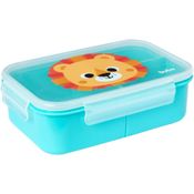 Bento LunchBox Com Divisórias Zoo Leão Buba