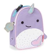 LANCHEIRA TERMICA INFANTIL COM ZIPER ZOO BALEIA NARVAL - SKIP HOP