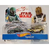 Hot Wheels Star Wars - Boba Fett And Bossk (Pack de 2)