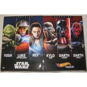 Hot Wheels Star Wars - Lighside VS Darkside Pack de 6