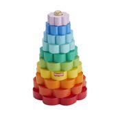Fisher-Price Anéis Empilháveis de Madeira - Mattel