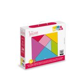 Joguinhos de Bolsa - Mini Tangram - Babebi