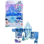 Palácio de Gelo c/ Mini Boneca Elsa e Olaf - Princesas Disney Frozen - Mattel