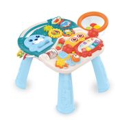 Mesinha de Atividades Musical - Mesa Didática p/ Bebê c/ som e luz - Babyland - Cardoso Toys