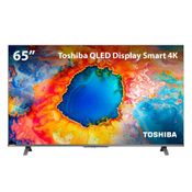 Smart TV QLED 65" 4K Toshiba 65C450NS Google TV - TB036MOUT [Remanufaturado] TB036MOUT