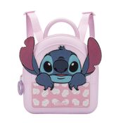 Bolsa Mochila Mini Melissa Rosa unissex Stitch Disney