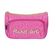 Necessaire Infantil Menina 2 divisões - Planet Girls - Matelassê