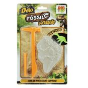 Dinossauro Surpresa - Dino Fóssil Escavação - Brilha no Escuro - DM Toys -