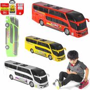 Brinquedo Ônibus Mini Buzão Dois Andares 25cm - Bs Toys