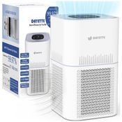 Purificador de Ar para Ambientes até 200m² com Filtro HEPA Ture H13, 4 Velocidades e Temporizador de 4H, 110V, DAYETTE AP301, Branco