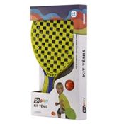 Kit Tênis com 2 Raquetes e Bolinha - Multikids -