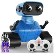 Robô Emocionante Recarregável com Controle Remoto para Crianças, Demonstração Automática, Flexível e Móvel, 120 cm de Altura,Hamourd
