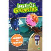Livro Infantil Insetos Gigantes - Todo Livro - ARANHA VS FORMIGA