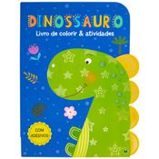 Livro de Colorir e Atividades - Todo Livro - DINOSSAURO