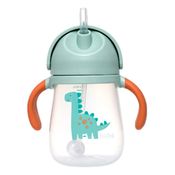 Copo Com Dispositivo Canudo Magic Dino -  Buba