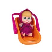 Masha e o Urso Boneca Com Bebê Conforto Cotiplás