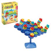 Jogo equilibrando discos equilibrio pequeno dupla