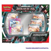 Jogo de Cartas - Pokemon - Deck - Batalha de Liga - Charizard - Copag