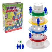 Jogo Torre Maluca Equilíbrio brinquedo Infantil pequeno