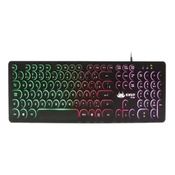 Teclado Gamer Knup KP-2059 Qwerty Luz Rgb Cor Preto