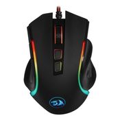Mouse Gamer com Fio Redragon Griffin M607 Usb 7200dpi Óptico Led Rgb Cor Preto