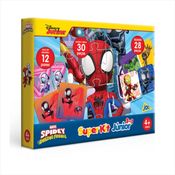 Kit de Atividades 3 em 1 – Dominó, Memória e Quebra-Cabeça – Spidey Toyster