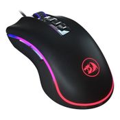 Mouse Gamer com Fio Redragon M711-FPS King Cobra Chroma 24000 Dpi Cor Preto