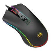 Mouse Gamer com Fio Redragon Cobra Chroma M711 Rgb 10000 Dpi Cor Preto
