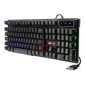 Teclado Gamer Led Rgb Semi Mecânico Usb Knup Kp-2043-A