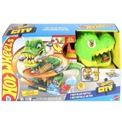 Hot Wheels Pista CITY Nemesis T-REX e Quartel de Bombeiros Mattel JBM73